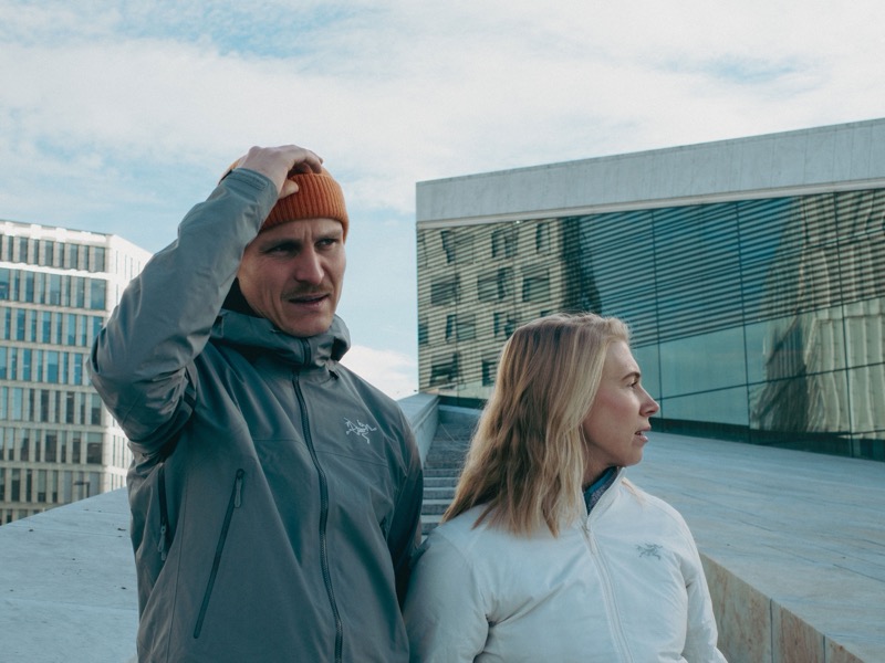 Egenproduserte kampanjebilder tatt på Operataket i Oslo