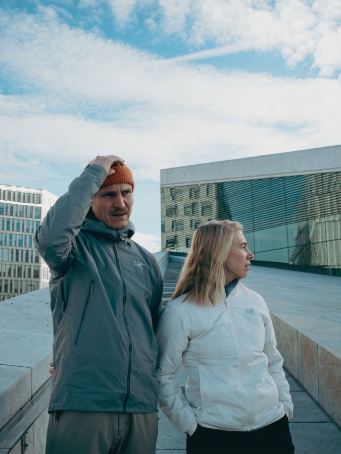 Egenproduserte kampanjebilder tatt på Operataket i Oslo